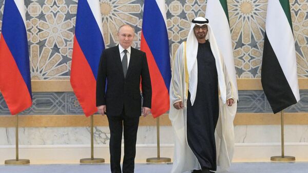 Visit of Russian President Vladimir Putin to the United Arab Emirates on December 6, 2023. - Sputnik Africa