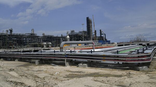 A general view of Dangote Petroleum Refinery Petrochemicals in Lagos, on May 22, 2023. - Sputnik Africa
