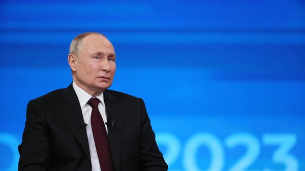 Bilan de l'année avec Vladimir Poutine  - Sputnik Afrique