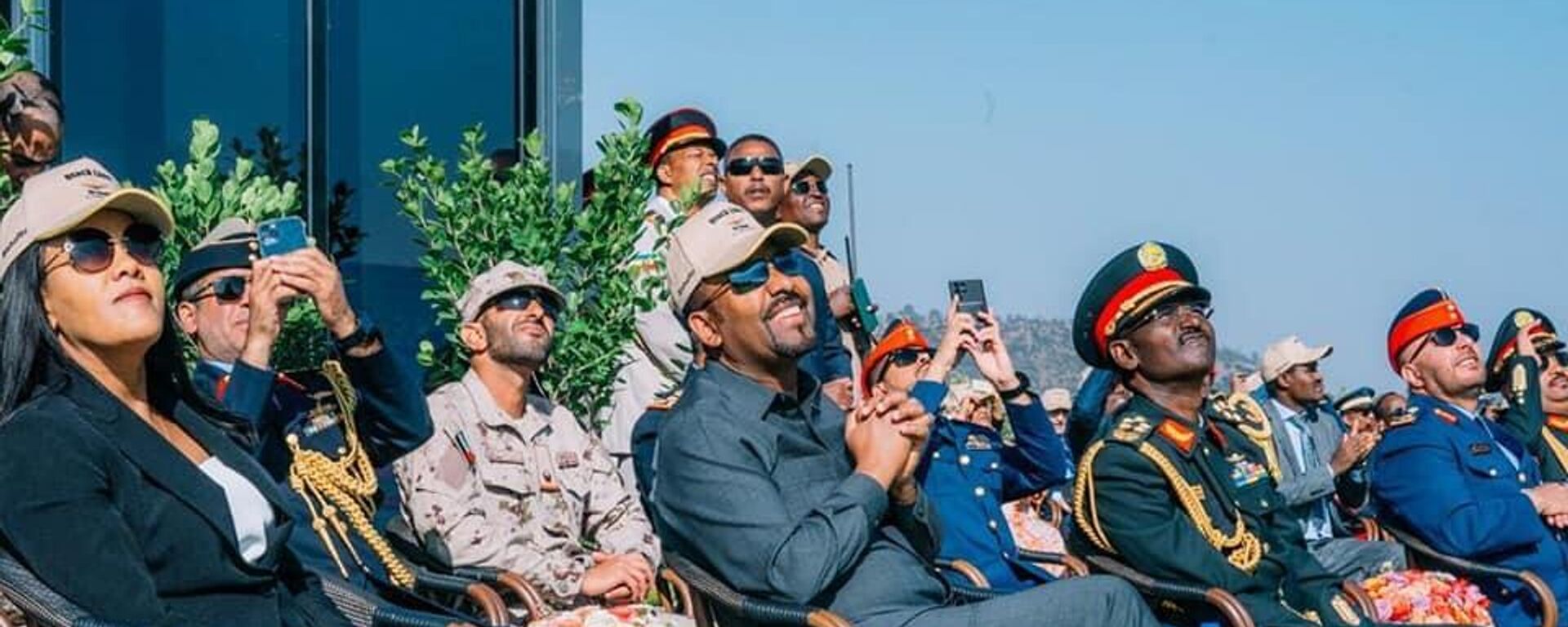 Ethiopian Prime Minister Abiy Ahmed attends the celebration of the 88th anniversary of the founding of the Ethiopian Air Force in Addis Ababa, Ethiopia, Saturday, December 16, 2023. - Sputnik Africa, 1920, 16.12.2023