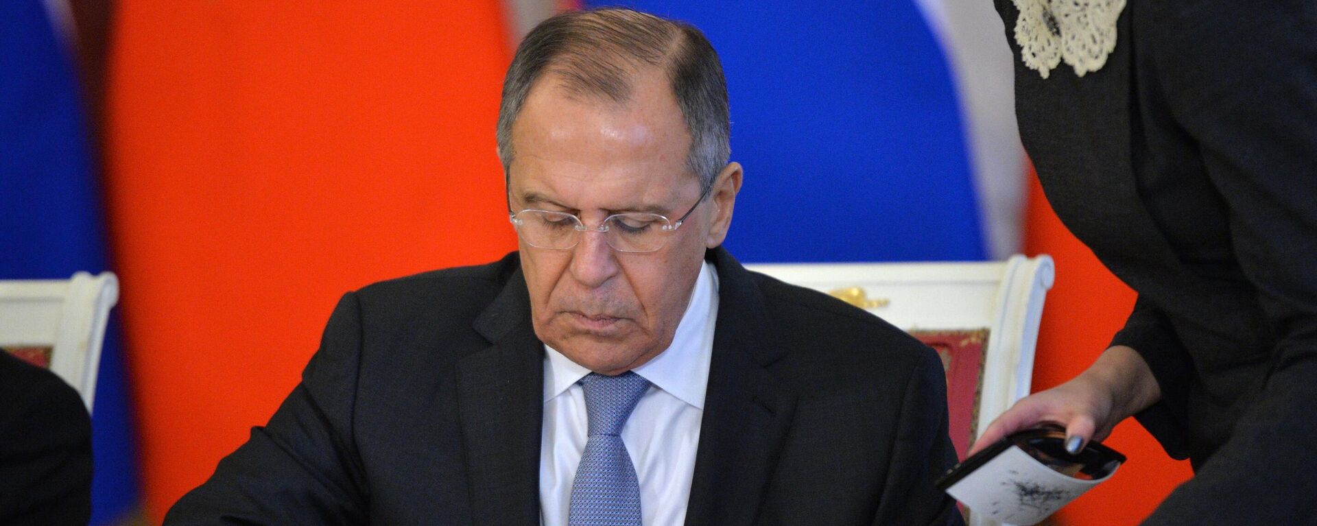 March 15, 2016. Russian Foreign Minister Sergey Lavrov during the signing of joint Russian-Moroccan documents at the Kremlin in Moscow, Russia. - Sputnik Africa, 1920, 20.12.2023