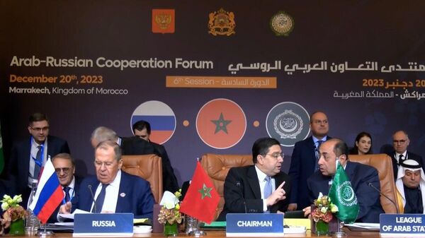Russian-Arab Cooperation Forum in Marrakech - Sputnik Africa