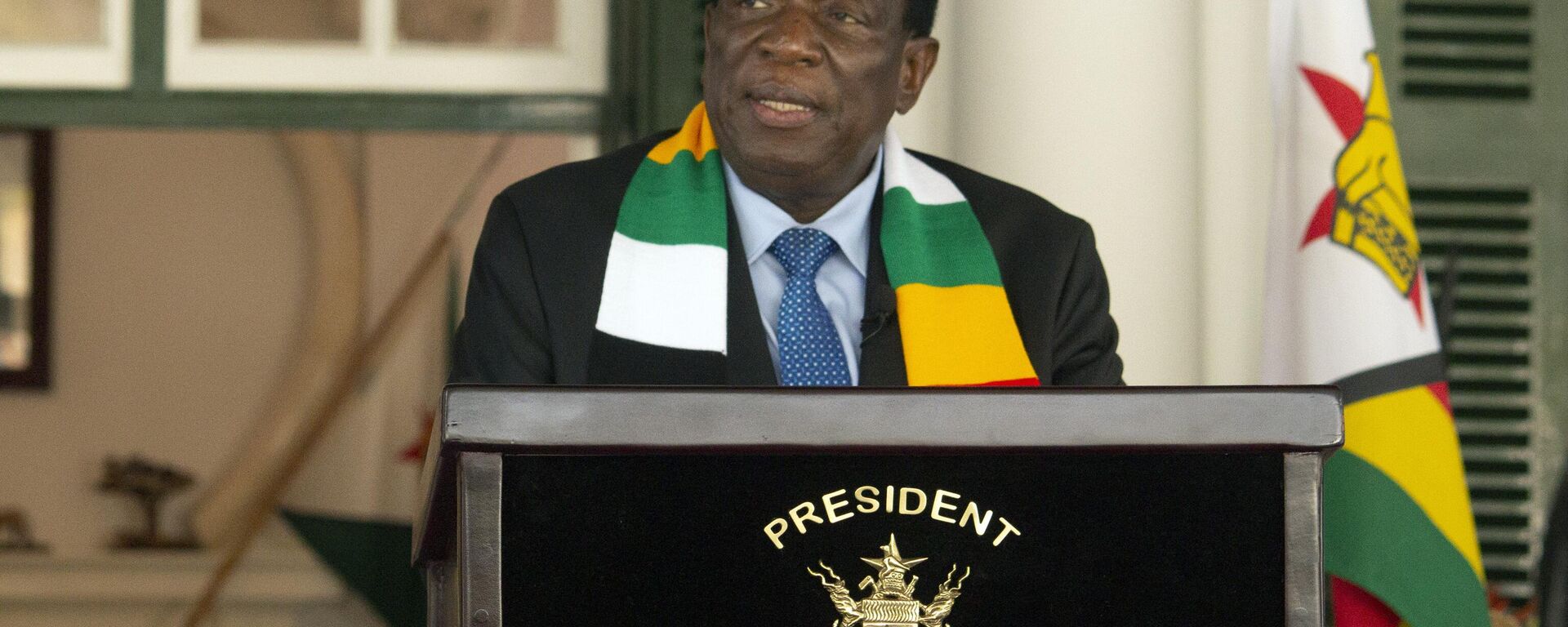 Zimbabwean President Emmerson Mnangagwa - Sputnik Africa, 1920, 22.12.2023