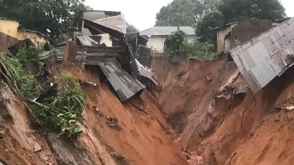 Aftermath of the heavy rains in Kananga city, the DRC. - Sputnik Africa