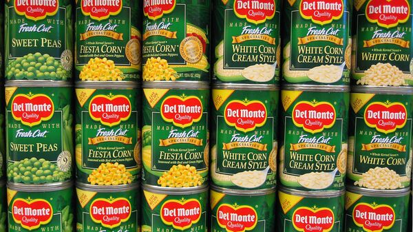 In this June 22, 2006 file photo, Del Monte canned vegetables are seen for sale in Berkeley, Calif.   - Sputnik Africa