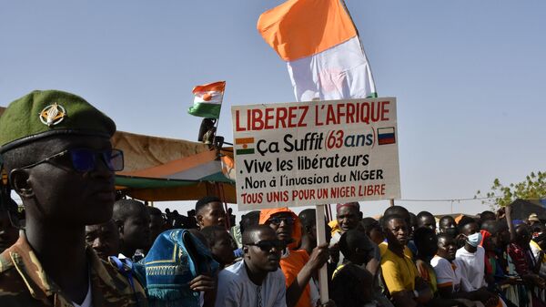 Manifestation à Niamey - Sputnik Afrique