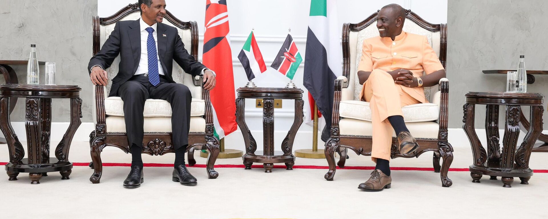 Kenyan President held talks with the RSF Leader General Mohamed Hamdan Dagalo, State House, Nairobi. - Sputnik Africa, 1920, 03.01.2024