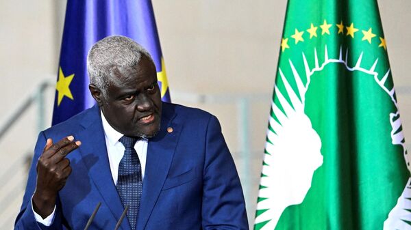 Le président de la Commission de l'Union africaine, Moussa Faki Mahamat, le 20 novembre 2023 - Sputnik Afrique