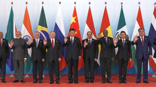 Le sommet des BRICS à Xiamen en Chine, le 5 septemvre 2017 - Sputnik Afrique