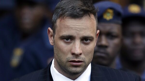 Oscar Pistorius leaves the High Court in Pretoria, South Africa, on June 15, 2016 - Sputnik Africa