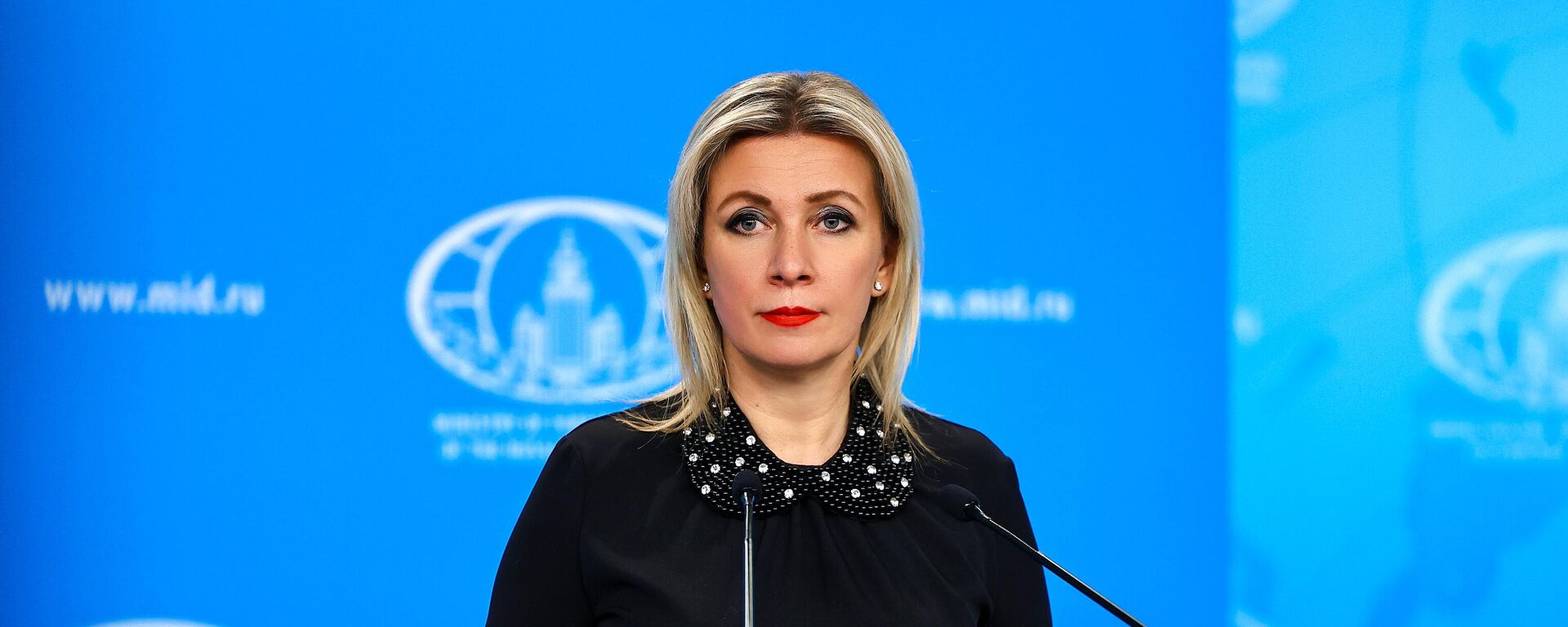 Russian Foreign Ministry’s spokeswoman Maria Zakharova attends her weekly briefing in Moscow, Russia - Sputnik Africa, 1920, 25.08.2024