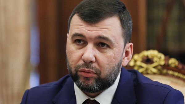 Denis Pushilin, head of the Donetsk People's Republic (DPR) - Sputnik Africa