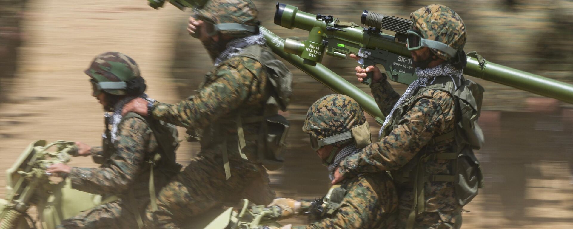 Fighters from the Lebanese militant group Hezbollah train in Aaramta village in the Jezzine District, southern Lebanon, Sunday, May 21, 2023.  - Sputnik Africa, 1920, 22.09.2024