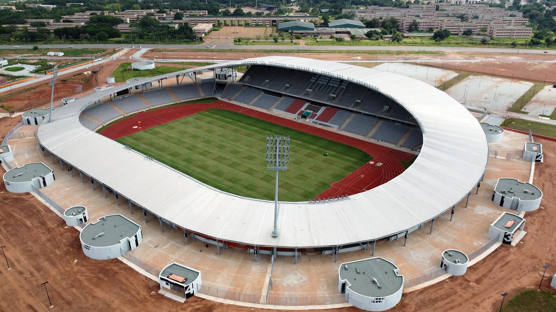 Le stade Charles-Konan-Banny de Yamoussoukro (archive photo) - Sputnik Afrique, 1920, 09.01.2024