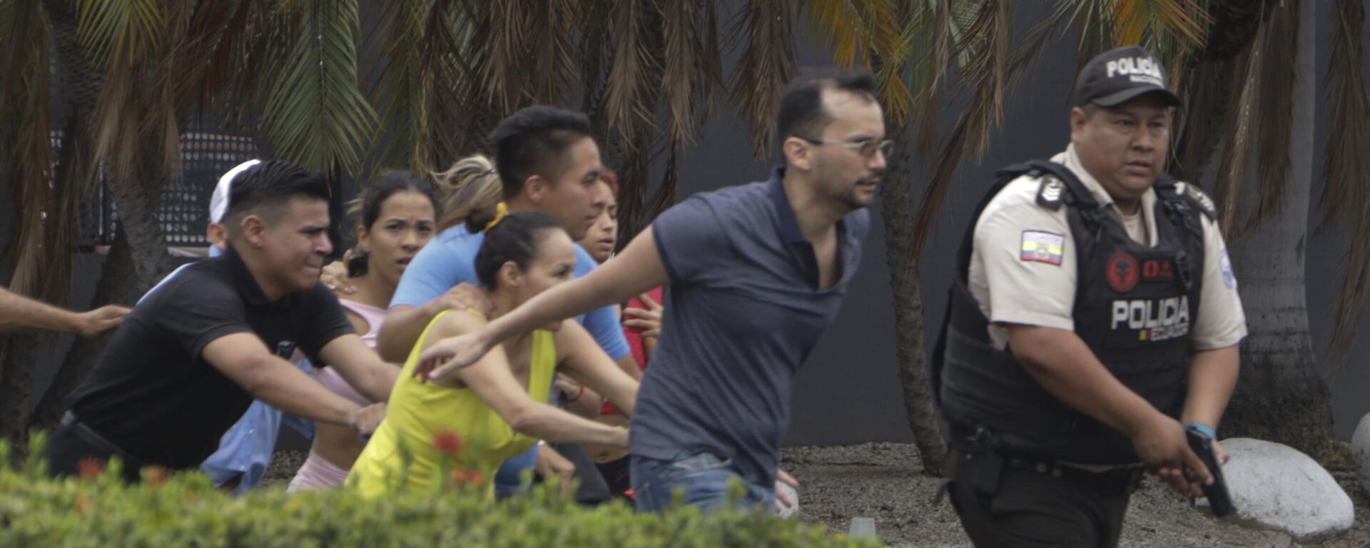 Police evacuate television station employees in Guayaquil - Sputnik Africa, 1920, 10.01.2024