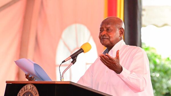 Ugandan President Yoweri Museveni  - Sputnik Africa