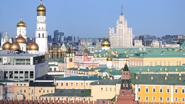 Moscow Kremlin and city center. - Sputnik Afrique
