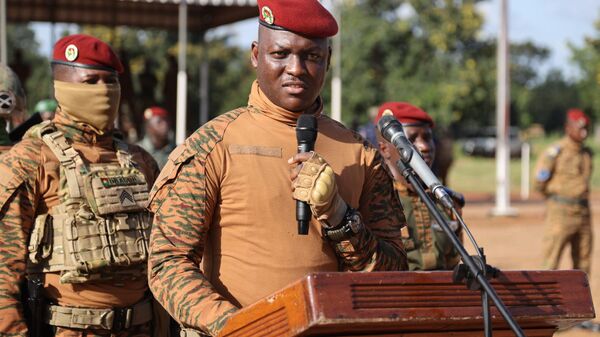 Burkina Faso's Transition President, Ibrahim Traore - Sputnik Africa
