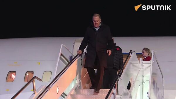 Sergey Lavrov arrives in New York - Sputnik Africa