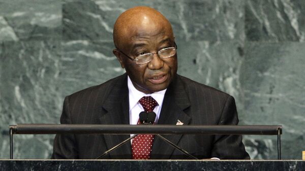 Joseph Boakai, then Vice-President of Liberia, addresses the 64th session of the General Assembly at United Nations headquarters Friday, Sept. 25, 2009.  - Sputnik Africa