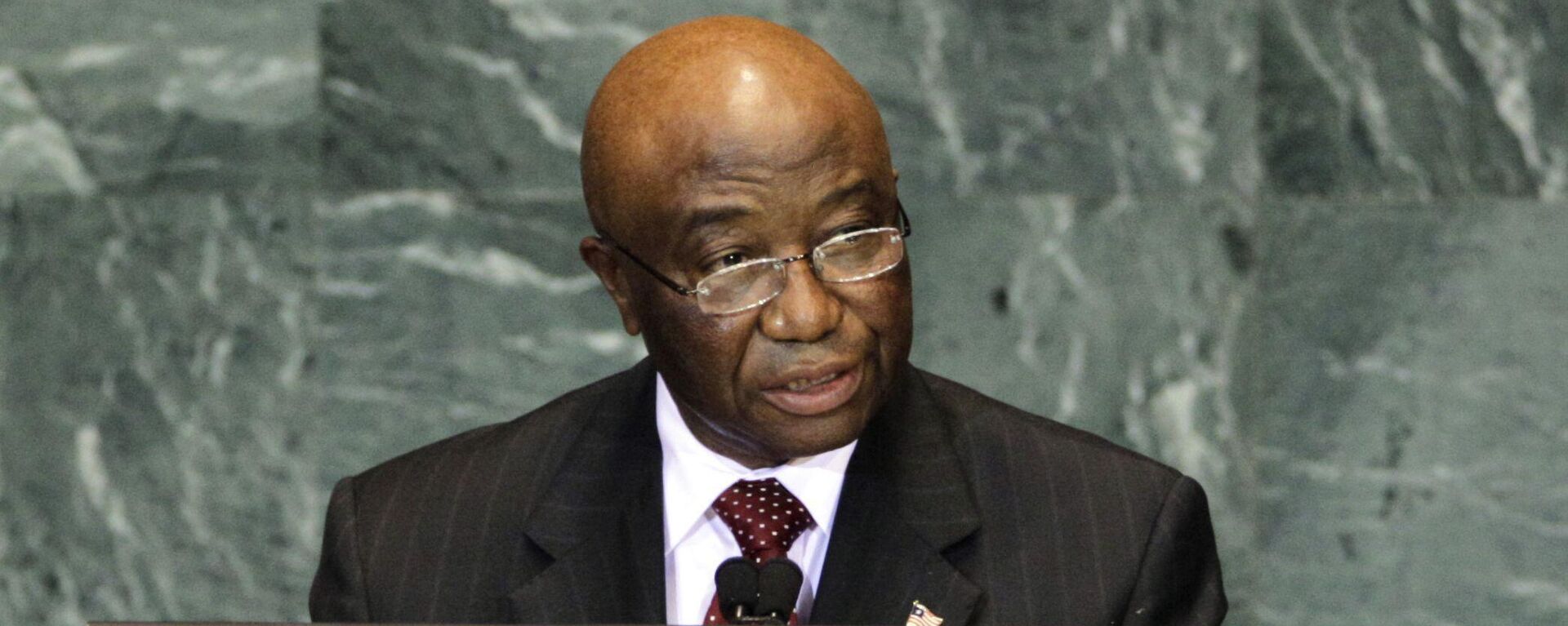 Joseph Boakai, then Vice-President of Liberia, addresses the 64th session of the General Assembly at United Nations headquarters Friday, Sept. 25, 2009.  - Sputnik Africa, 1920, 22.01.2024