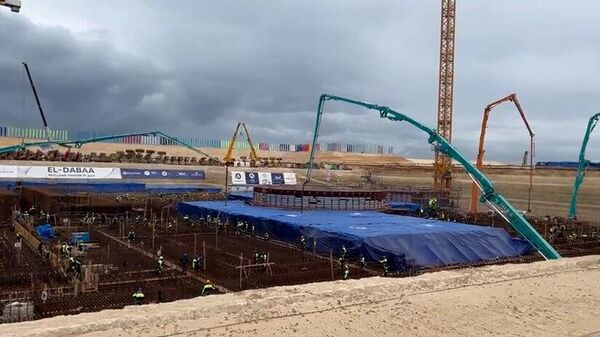Poutine et al-Sissi lancent la construction d'un réacteur de la centrale d'El-Dabaa - Sputnik Afrique