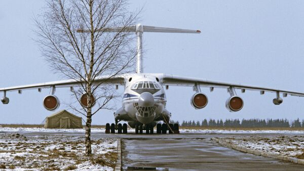 Un avion Il-76, image dillustration - Sputnik Afrique