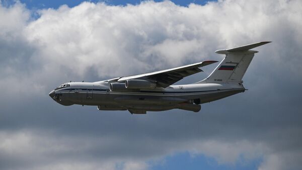 Un avion Iliouchine Il-76MD (archive photo) - Sputnik Afrique