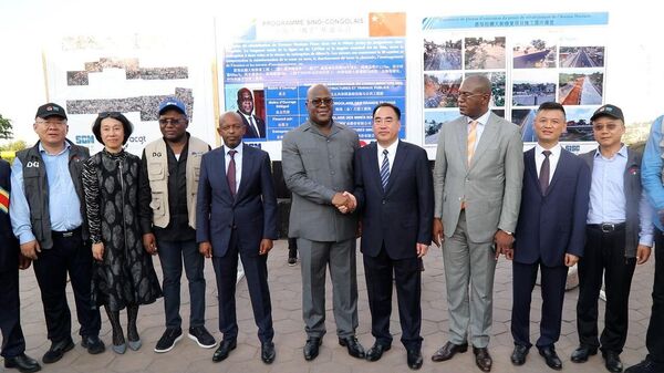 The DRC President Félix Tshisekedi inaugurated the Nzolana Road on November 13 in Kinshasa. - Sputnik Africa