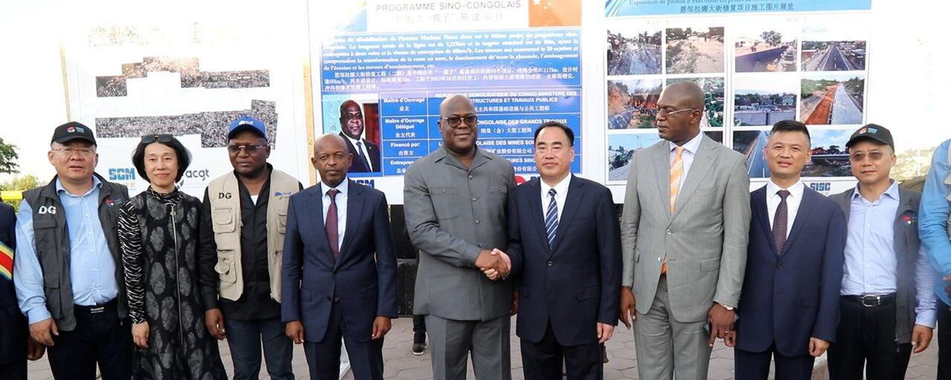 The DRC President Félix Tshisekedi inaugurated the Nzolana Road on November 13 in Kinshasa. - Sputnik Africa, 1920, 28.01.2024
