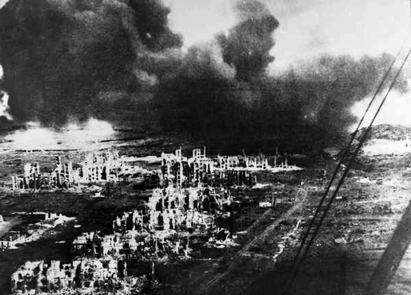 Ruins of Stalingrad during the Battle of Stalingrad (July 17, 1942 – February 2, 1943) - Sputnik Africa