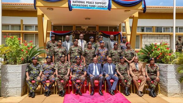 Cabinet Secretary for Defence Hon. Aden Duale has launched the National Peace Support Operations (PSOs) Fund at Kahawa Garrison, Nairobi - Sputnik Africa