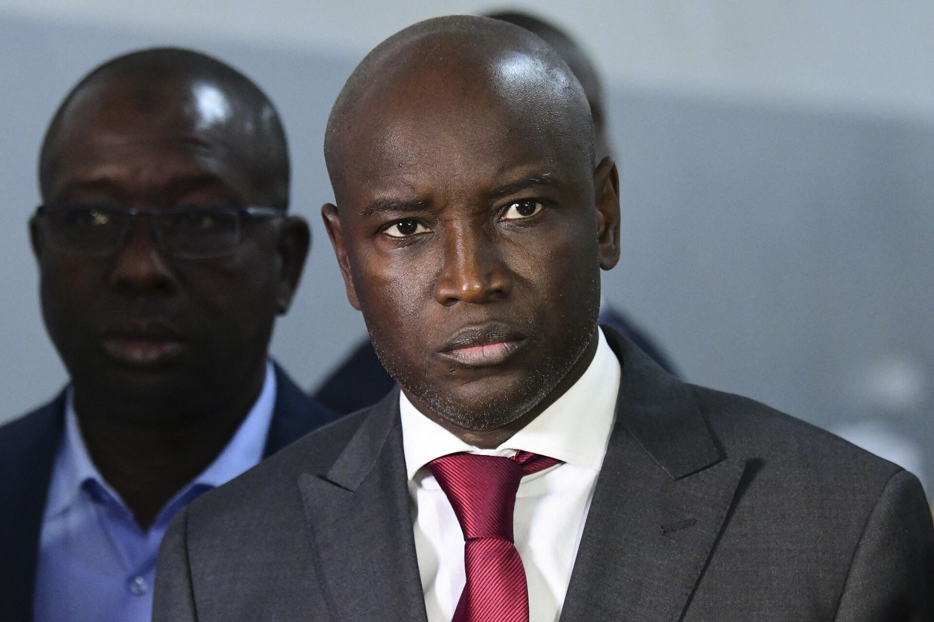 Senegalese Interior minister Aly Ngouille Ndiaye looks on during the dispatching of election material at the National police academy in Dakar on February 6, 2019, ahead of the presidential election of February 24. - Sputnik Africa, 1920, 02.02.2024