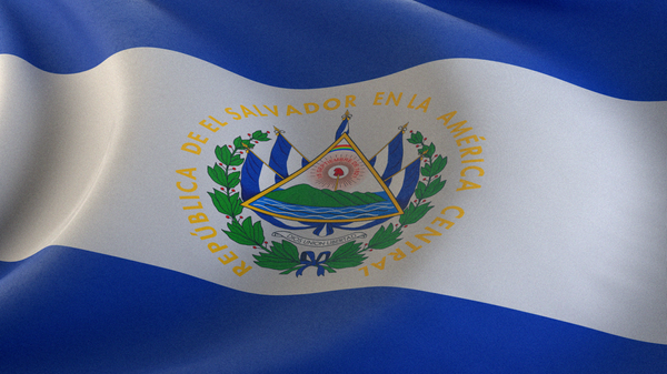 Flag of the Republic of El Salvador - Sputnik Africa