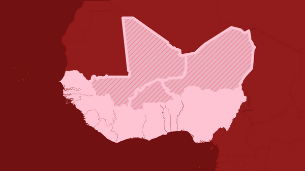 Pertes de la CEDEAO suite au retrait du Mali, du Niger et du Burkina - Sputnik Afrique