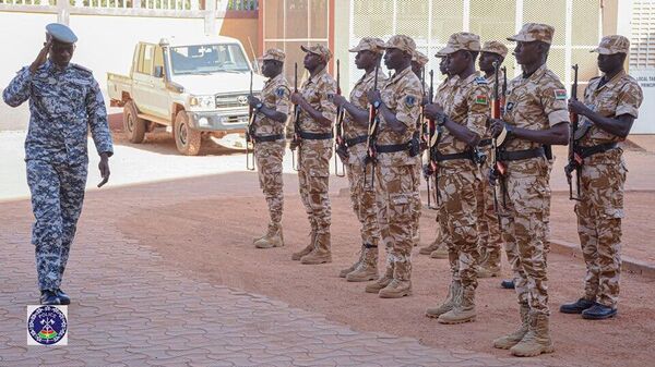 Audience log of the Burkinabe Director General of the National Police (DGPN): The director general of
the Prison Administration (DGAP) visiting the director general of the National Police. - Sputnik Africa