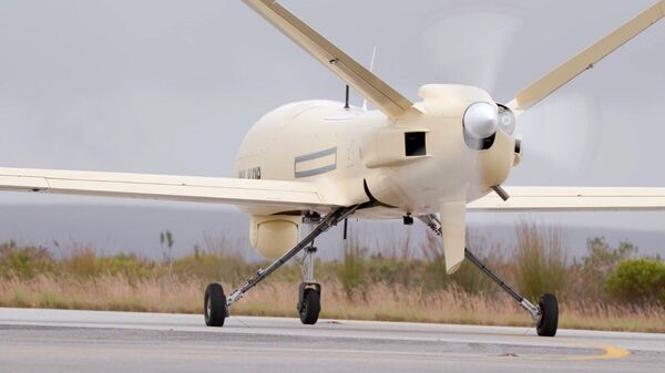  South African defense firm Milkor's 380 unmanned combat aerial vehicle - Sputnik Africa