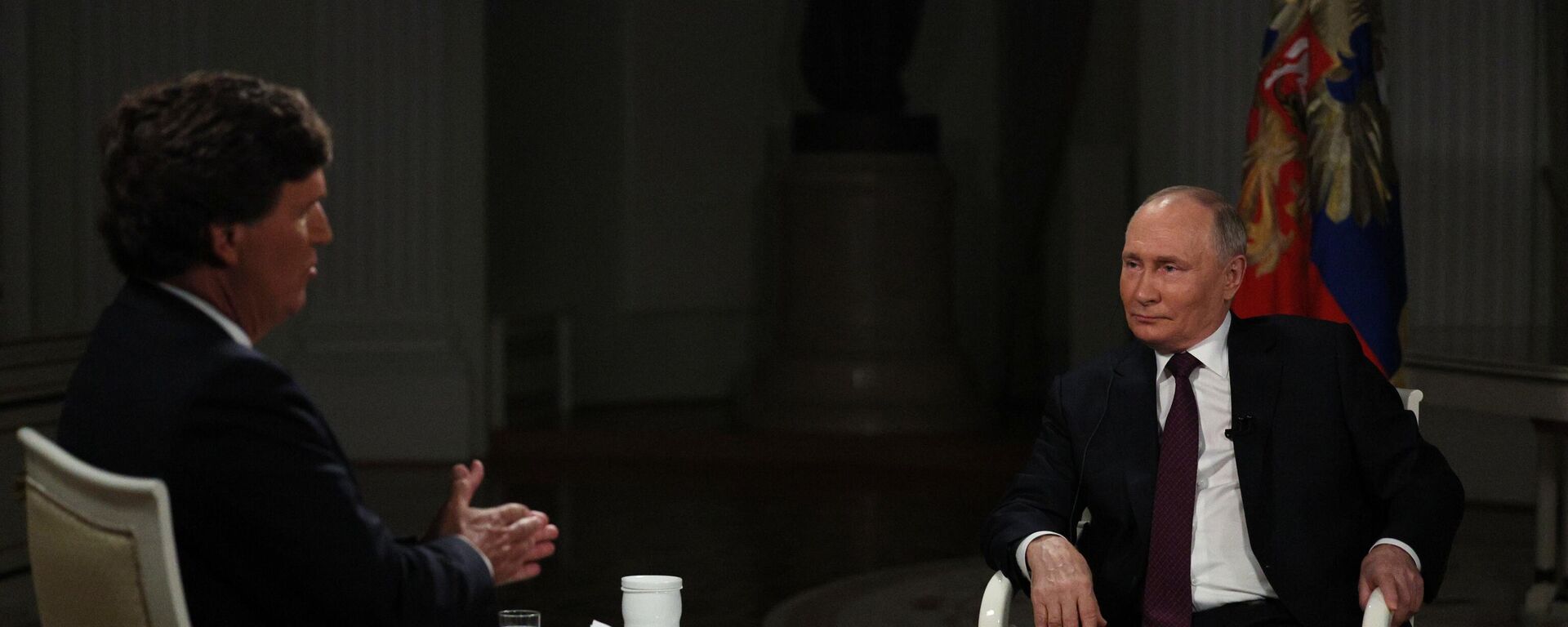 Tucker Carlson interview with Russian President Vladimir Putin - Sputnik Africa, 1920, 09.02.2024