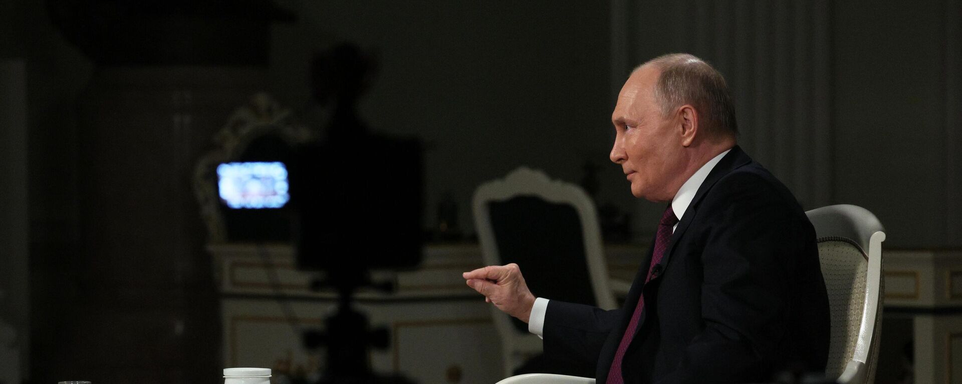 Vladimir Putin gives an interview to Tucker Carlson, February 6, 2024 - Sputnik Africa, 1920, 10.02.2024