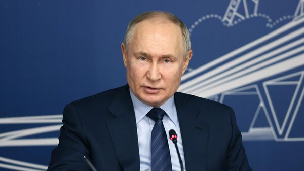 Vladimir Poutine, février 2024 - Sputnik Afrique