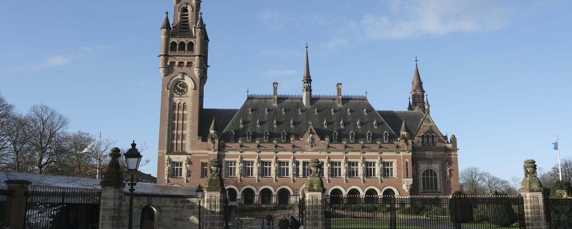 A view of the Peace Palace, which houses the International Court of Justice, or World Court, in The Hague, Netherlands, on Jan. 26, 2024. - Sputnik Africa, 1920, 05.04.2024