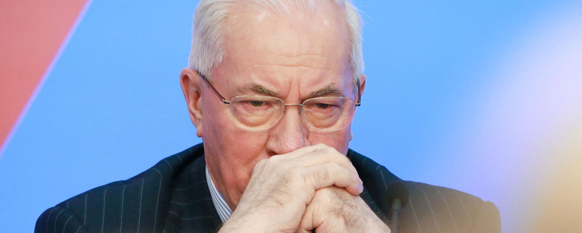 Former Ukrainian Prime Minister Mykola Azarov attends the news conference, in Moscow, Russia on February 21, 2019. - Sputnik Africa, 1920, 20.02.2024