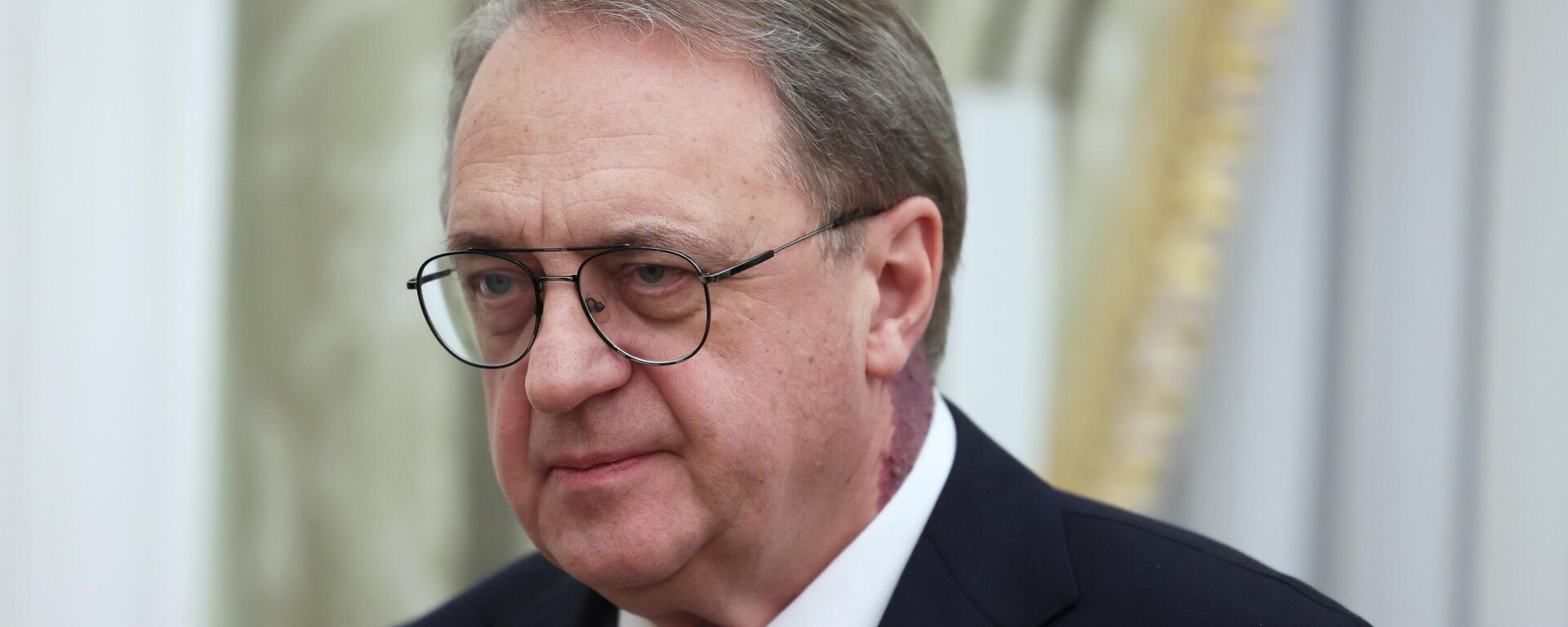 Russian Deputy Foreign Minister Mikhail Bogdanov waits before a meeting of Russian President Vladimir Putin and interim President of Chad Mahamat Idriss Deby at the Kremlin in Moscow, Russia, on Wednesday, January 24, 2024. - Sputnik Africa, 1920, 28.10.2024