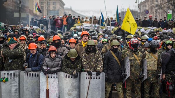 Kiev en février 2014 - Sputnik Afrique