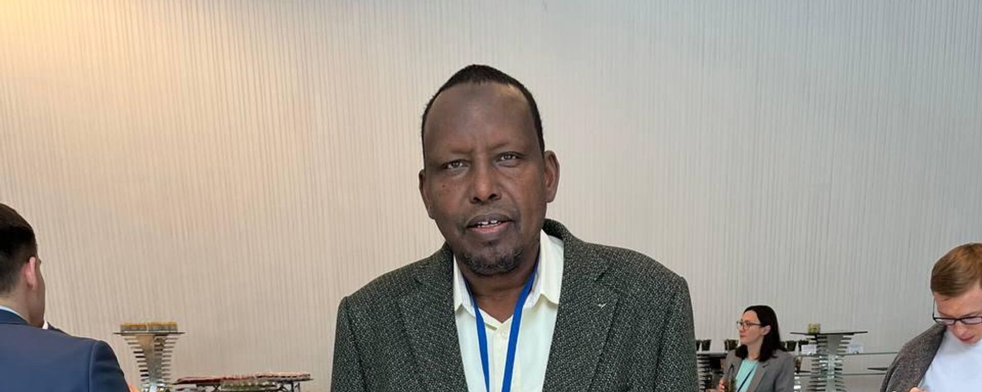 Abdiwahab Sheikh Abdisamad, CEO of Afro-Asia Institute for Strategic Studies from Nairobi, Kenya at the Multipolarity Forum in Moscow. - Sputnik Africa, 1920, 28.02.2024