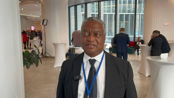 Musawenkosi Mdluli, CEO of World BRICS South Africa, at the Multipolarity forum in Moscow, Russia. - Sputnik Africa