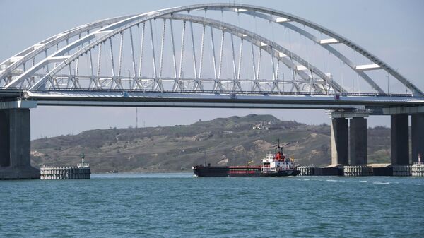 Russia's Crimean Bridge. File photo - Sputnik Africa
