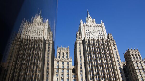 Building of the Ministry of Foreign Affairs of the Russian Federation is pictured in central Moscow, Russia - Sputnik Africa