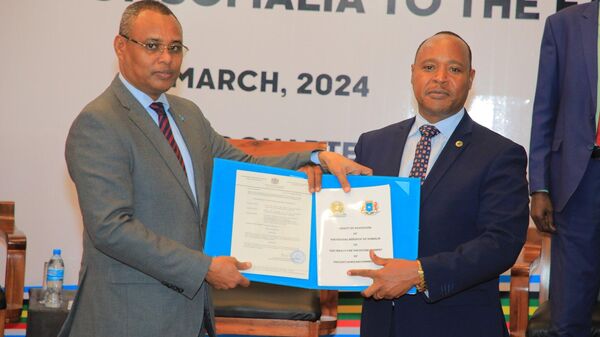 Somalia officially joined the East African Community as the bloc’s 8th Partner State. - Sputnik Africa