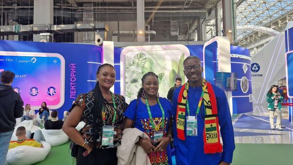 Délégués du Ghana au Festival mondial de la jeunesse - Sputnik Afrique